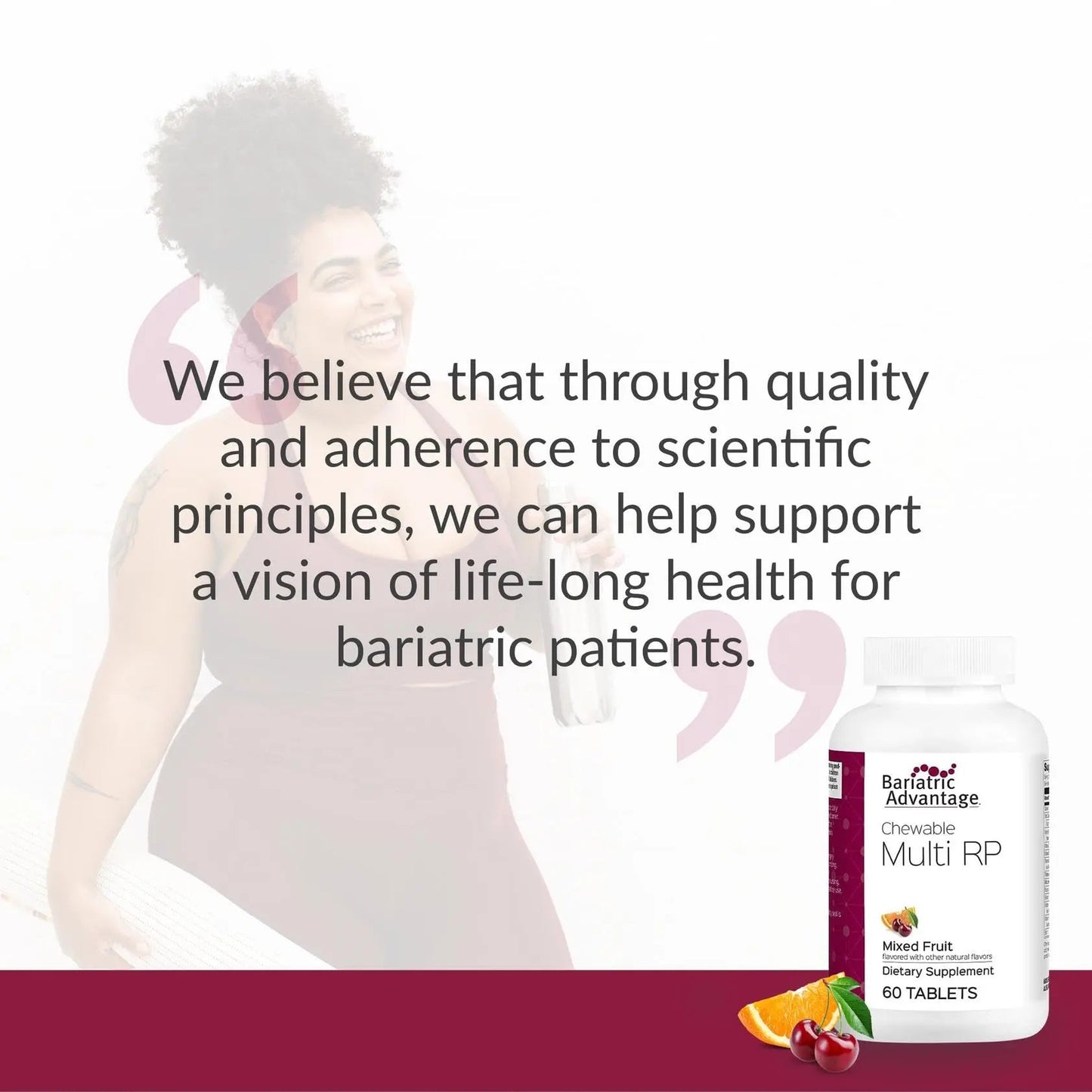 Bariatric Advantage Chewable Multi RP Multivitamin - for Bariatric Surgery Patients - with Iron, Copper, Vitamin C, A, Zinc & More Bariatric AdvantageUS supplements