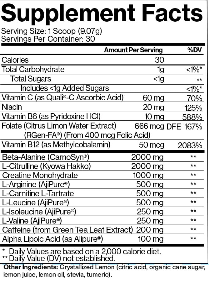 Do Vitamins PurePump - All-Natural Clean Preworkout Powder, Boost Energy, Focus Do Vitamins Au supplements