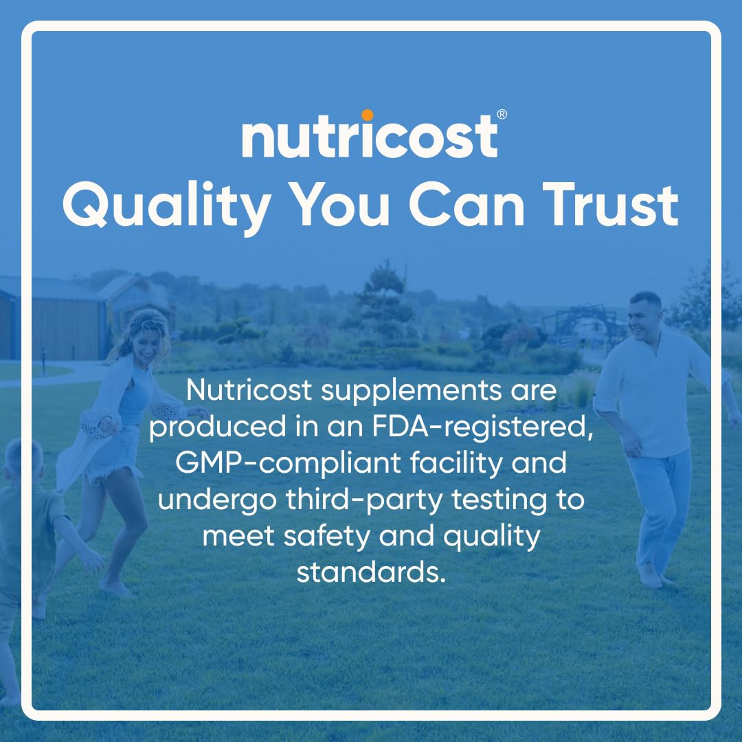 Nutricost Ashwagandha Herbal Supplement 600mg, 120 Capsules - Vegetarian, Non-GMO, Gluten Free, Ashwagandha Root Nutricost Au supplements