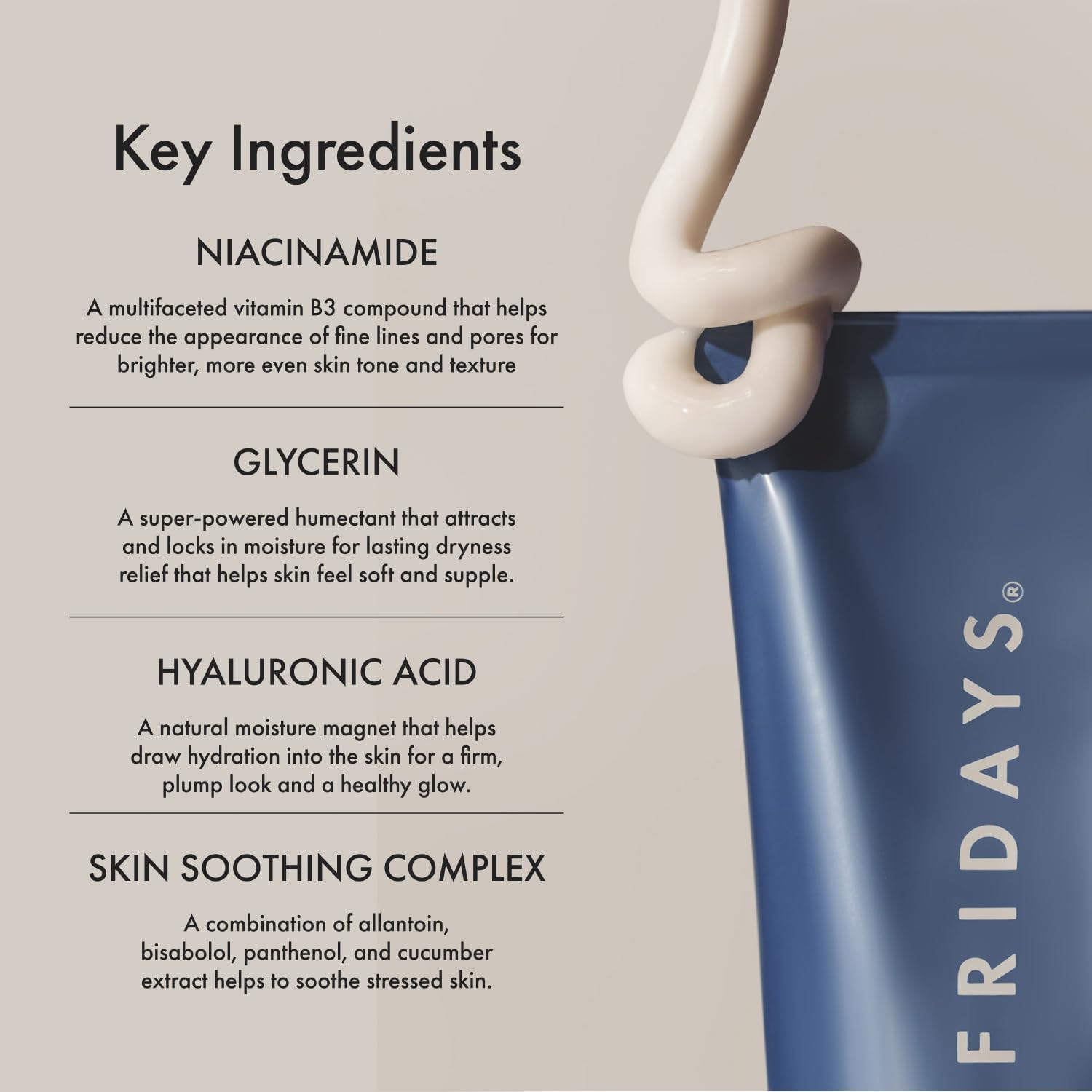 Summer Fridays Jet Lag Mask - Hydrating Face Moisturizer + Mask - Enriched with Hyaluronic Acid, Niacinamide, Glycerin + Antioxidants Helps Nourish Skin for a Renewed + Radiant Complexion (2.25 Oz) Summer Fridays Au supplements
