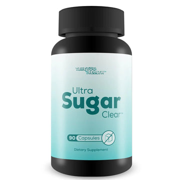Ultra Sugar Clear - Our Best Blood Cleanse Detox Supplement - Bloodflow Support Supplement - Healthy Circulation Support Supplement - Sugar Balance Supplement - Sugar Health Blood Cleansing Formula True You Health Au supplements