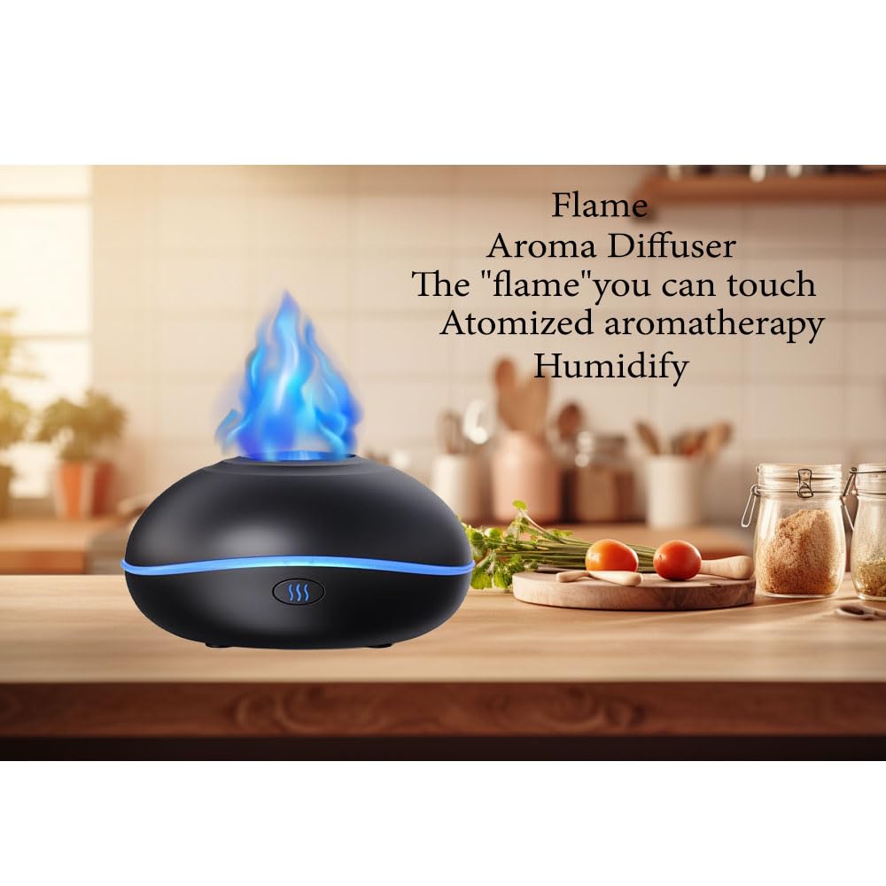 Lotnafee Colorful Flame Fire Diffuser Humidifier, Upgraded Scent Diffuser for Essential Oils Home,Office,Yoga Lotnafee Au supplements
