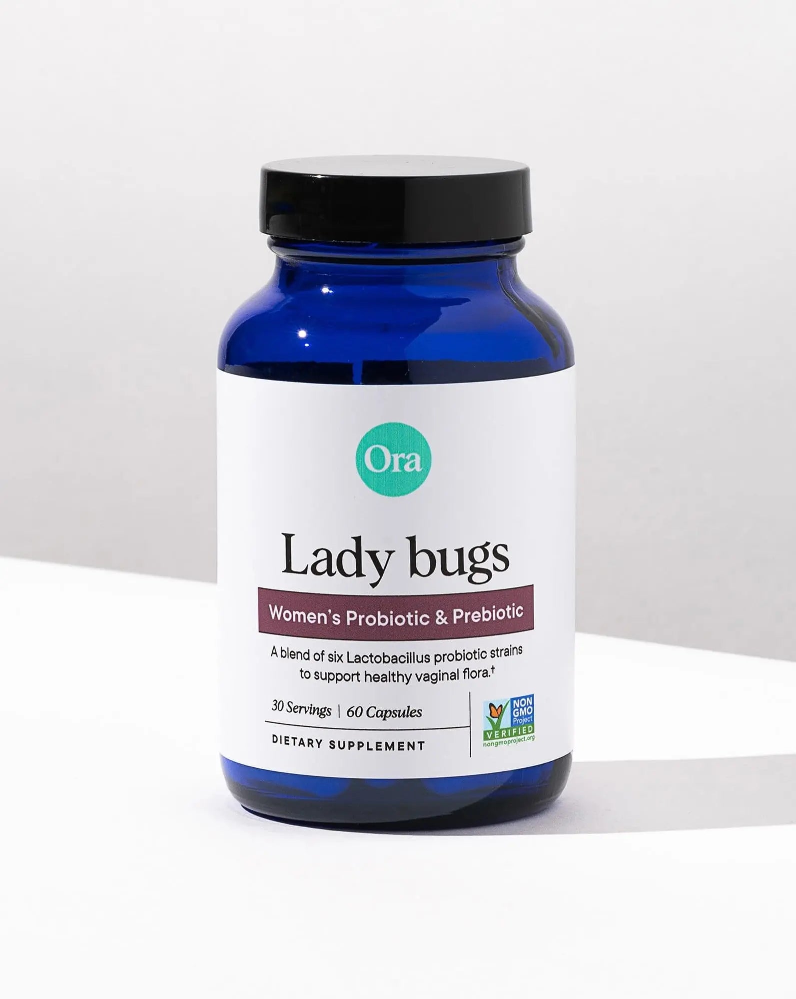Ora Organic Prebiotics and Probiotics for Women - Lactobacillus for Vaginal and Urinary Tract Health, Contains 16 Billion CFU, 6 Strains - 1 Month Supply, 60 Vegan Probiotic Capsules Ora Organic Au supplements
