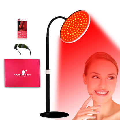 Akarishin Red Light Therapy Lamp - Boost Skin Vitality and Ease Muscle Soreness with Adjustable Stand AkarishinUS supplements