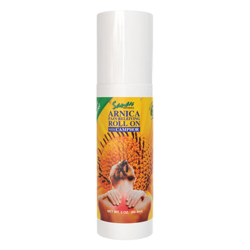 Sanar Naturals Arnica Roll On, 3 oz | Fast Acting Muscle Rub Relief & Joint Support | Soothing Topical Arnica Clear Gel for Post Workout and Daily Use | Non-Greasy, Travel Size Sanar Naturals Au supplements