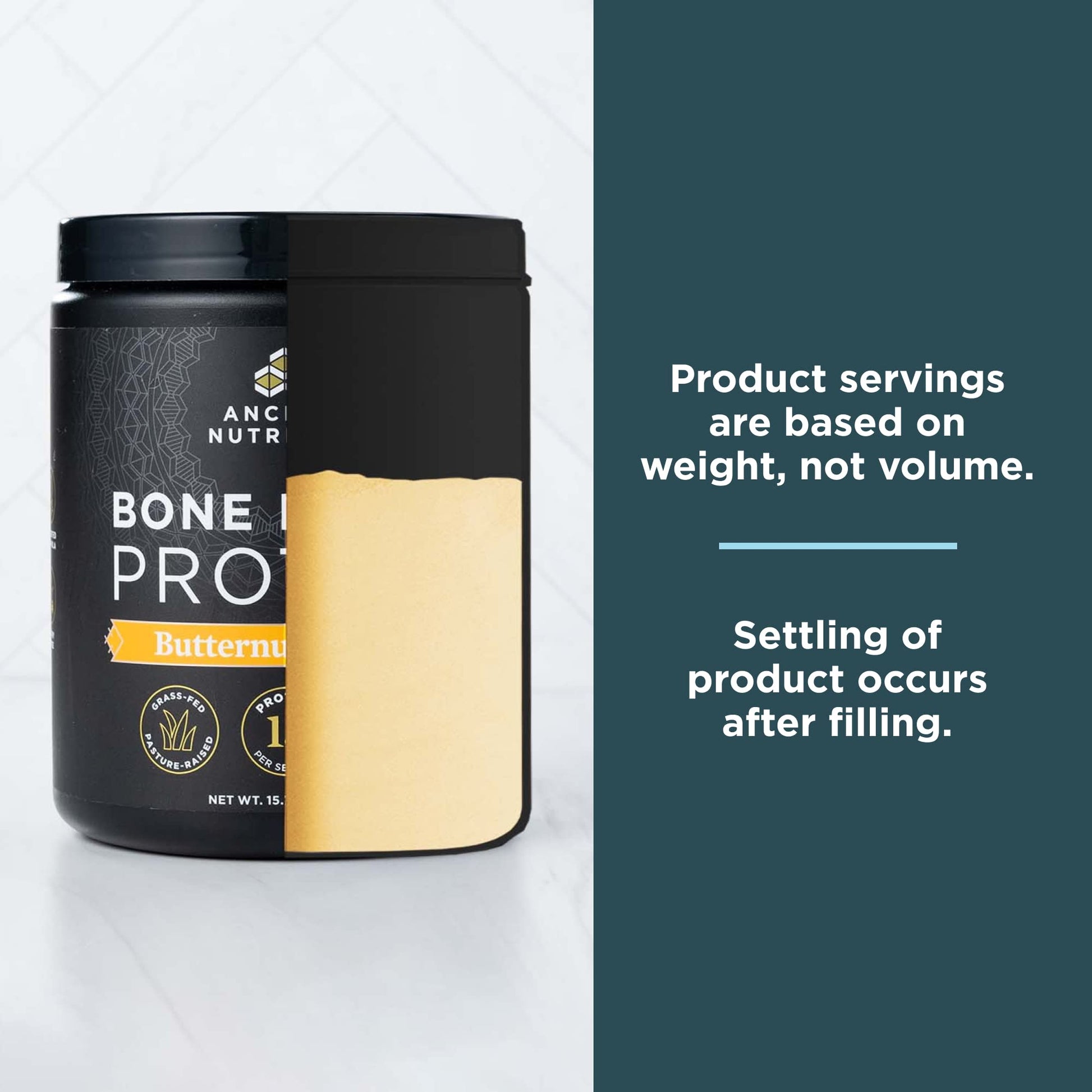 Ancient Nutrition Bone Broth Protein Powder, Butternut Squash, Grass-Fed Chicken Ancient Nutrition Au supplements