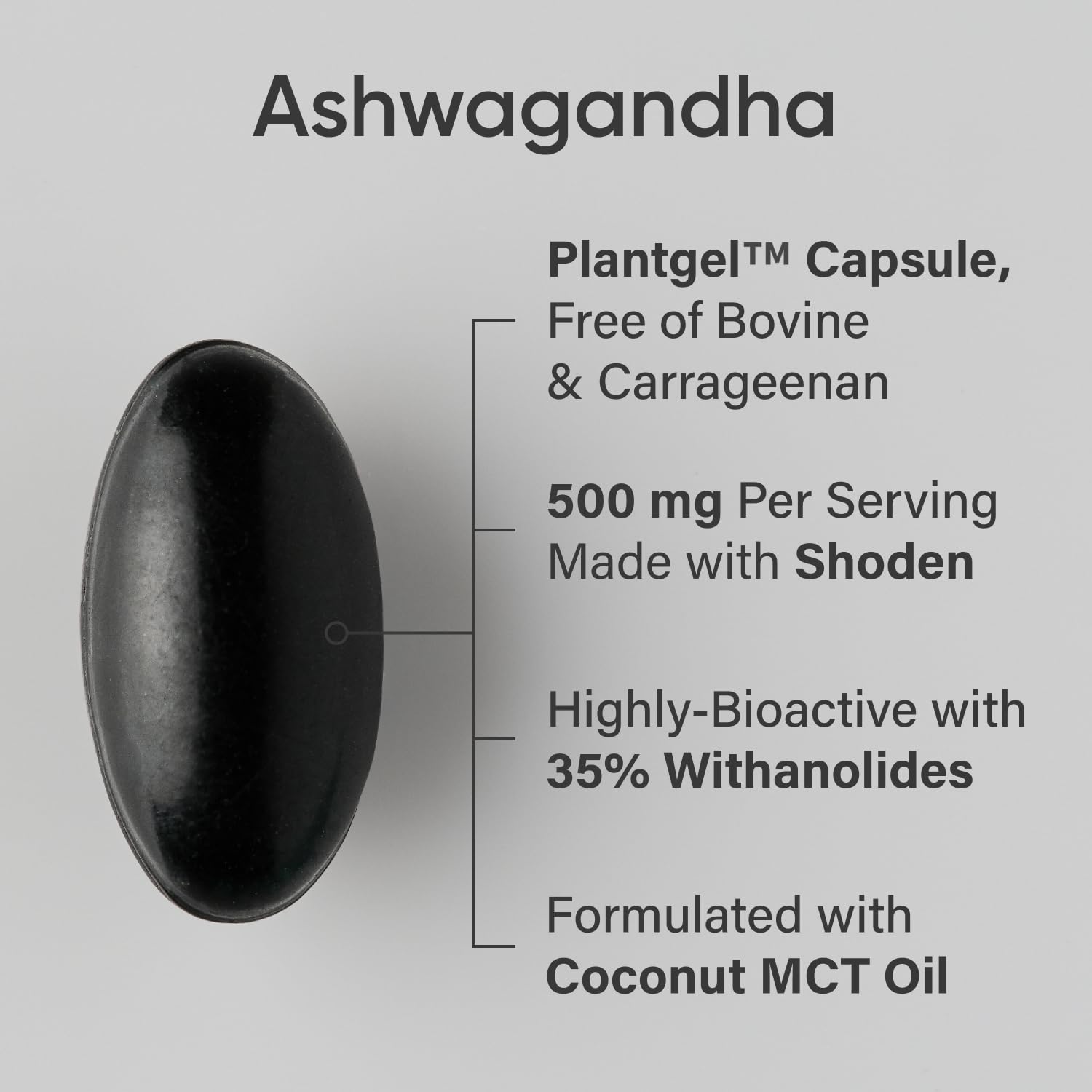 Sports Research® Ashwagandha Softgels with Coconut MCT Oil - Natural Adaptogen Sports Research Au supplements