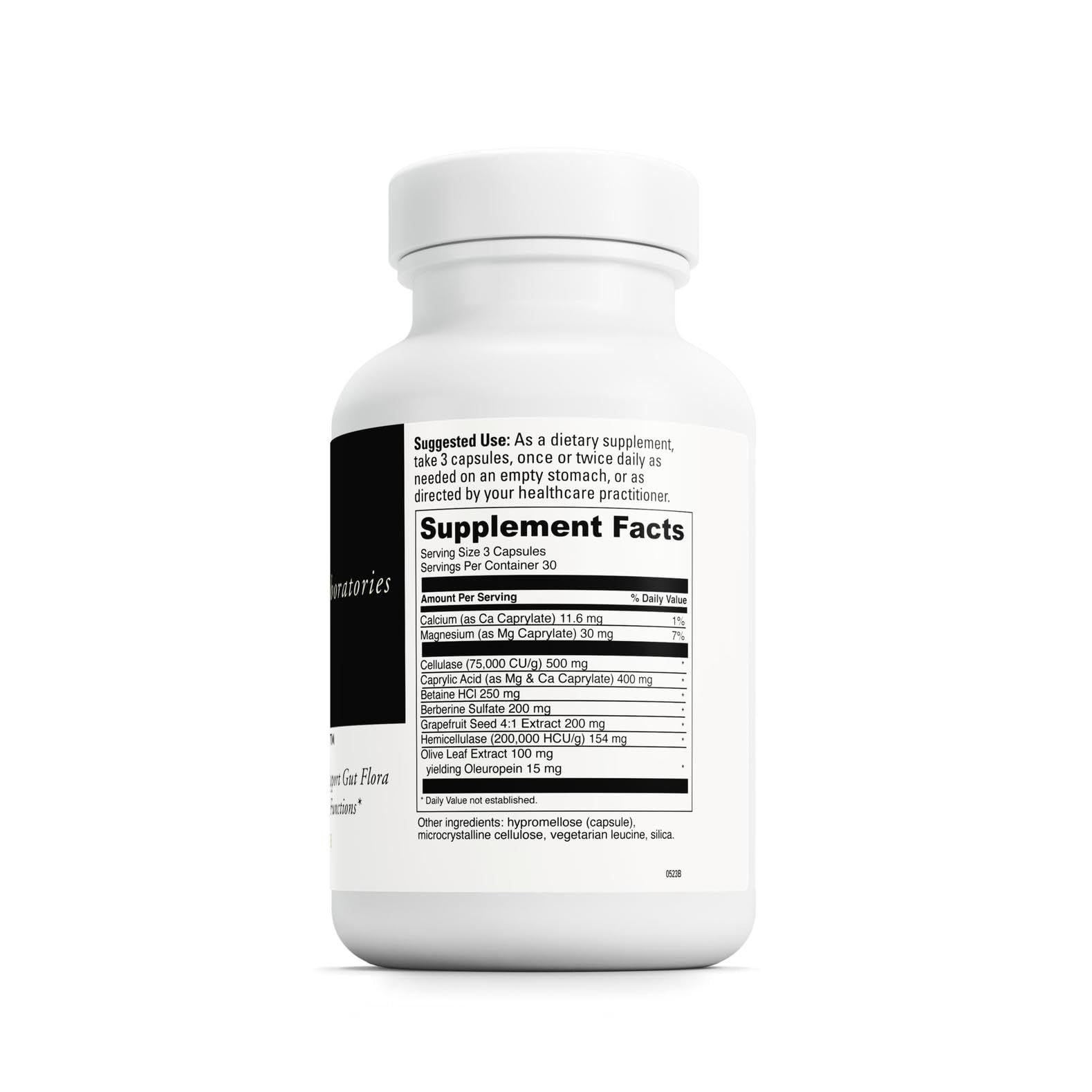 DAVINCI Labs Candid-Away - Digestive Gut Health Support, Immune System Support with Digestive Enzymes, Calcium, Magnesium & More* - 90 Vegetarian Capsules (30 Servings) DAVINCI Au supplements