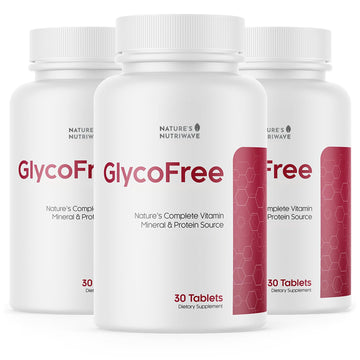 Nature’s NutriWave GLYCOFREE Supplement, Natural Plant-Based Blend with Berberine, Bitter Melon, Cinnamon, Inulin | Non-GMO, Made in USA - 30 Tablets, 3 Month Supply Nature’s NutriWave Au supplements