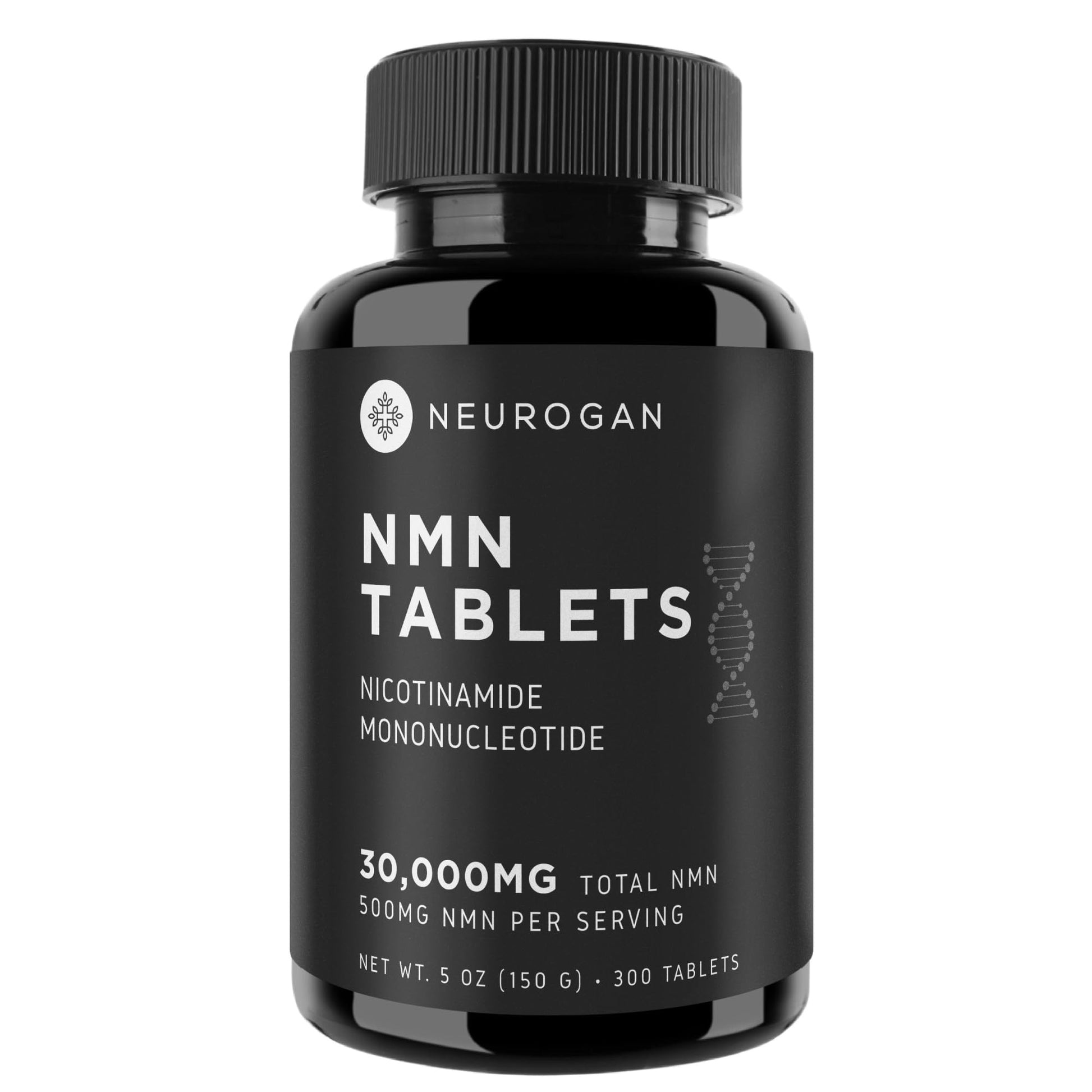 Neurogan NMN Supplement Tablets – Nicotinamide Adenine Dinucleotide Precursor for Cellular Energy & Brain Focus Support – 500 mg High-Potency Nicotinamide Mononucleotide per Serving, 300 Count Neurogan Au supplements