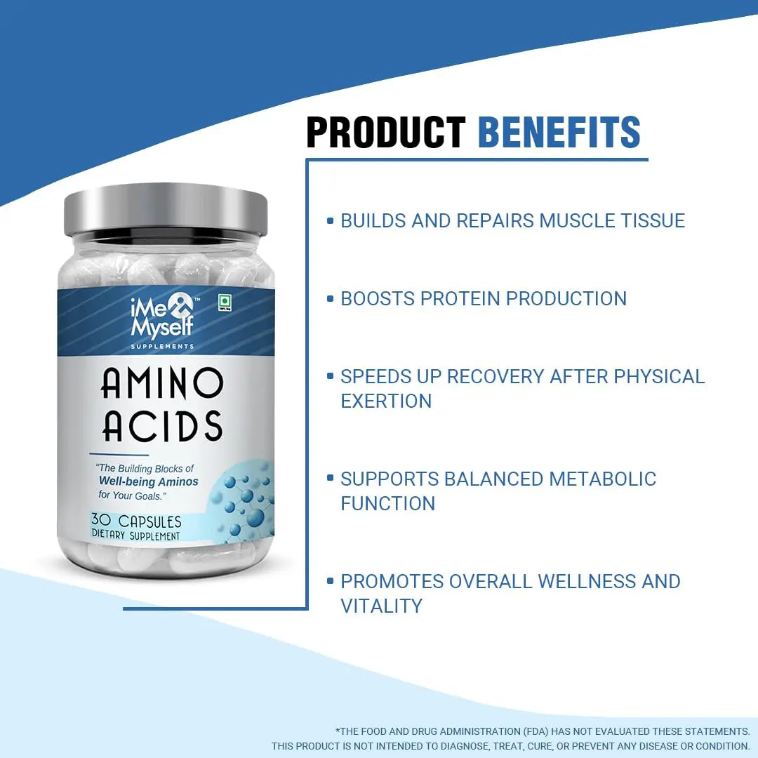 iMeMyself Amino Acid | 30 Veg Capsules iMeMyself Au supplements