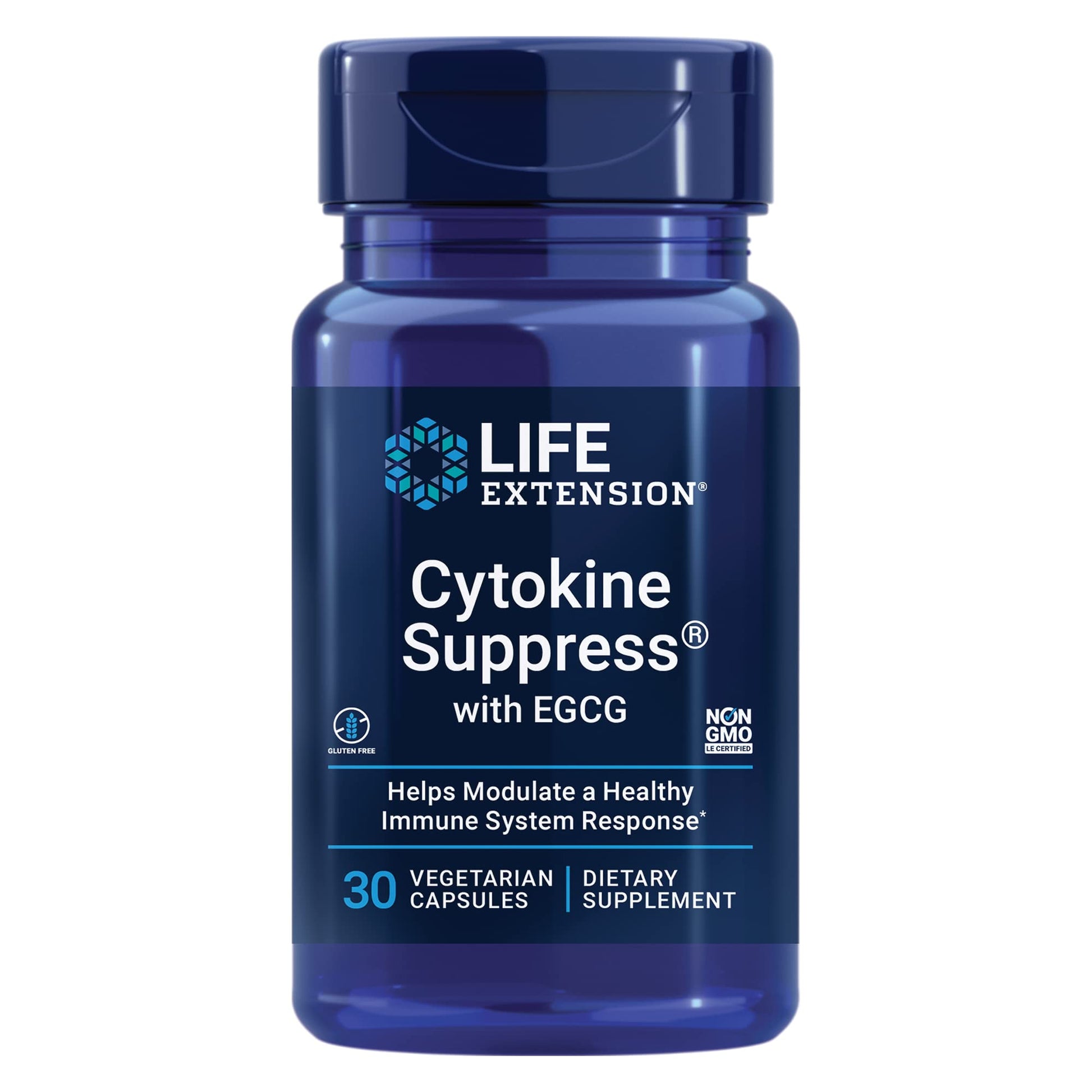 Life Extension Cytokine Suppress with EGCG, 30 Count Life Extension Au supplements