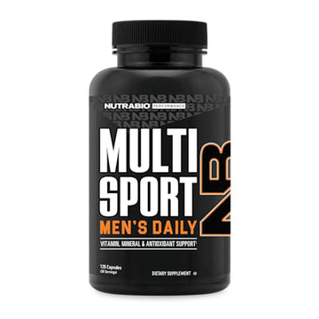NutraBio Multisport for Men - Mens MultiVitamin - 33 Vitamins, Minerals, Micronutrients - Rich in Antioxidants NutraBio Au supplements