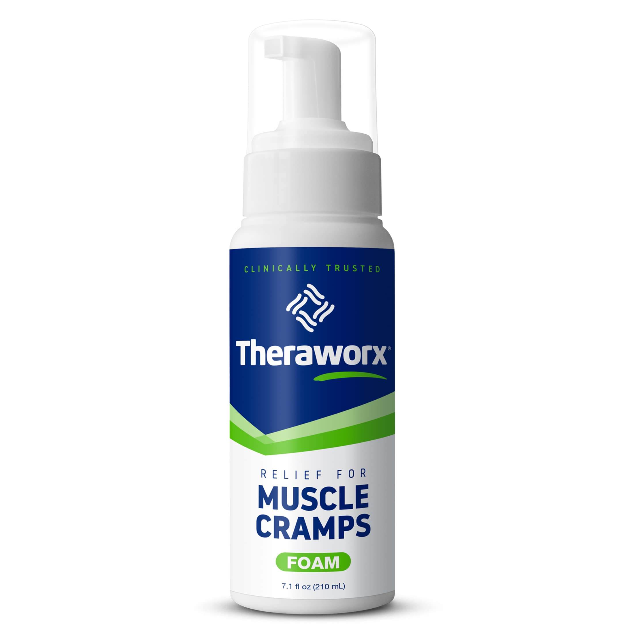 Theraworx Relief Fast-Acting Foam for Leg Cramps, Foot Cramps and Muscle Soreness, 7.1 Oz. (Pack of 6) Theraworx Au supplements