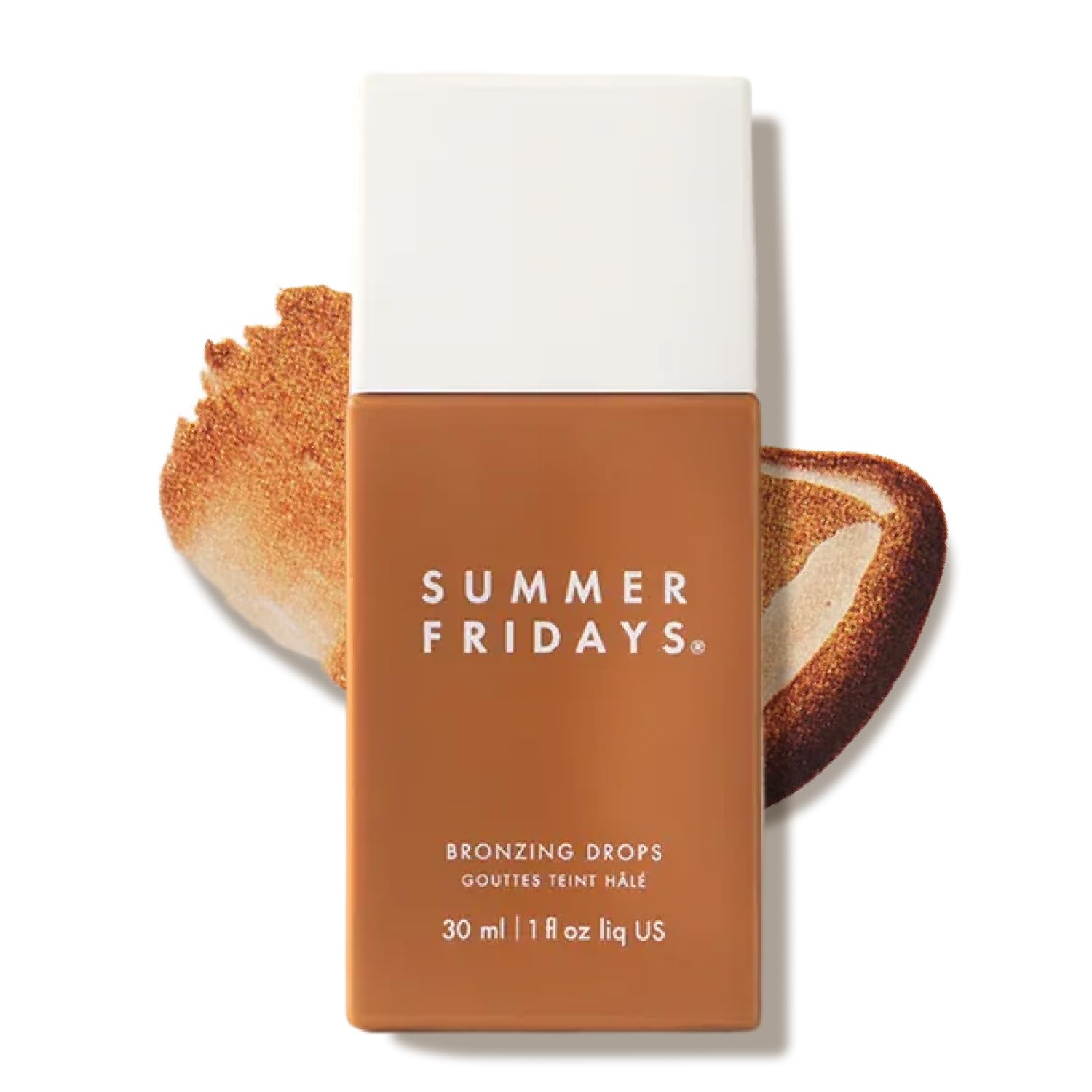 Summer Fridays Bronzing Drops - Hydrating Serum-Like Formula with Hyaluronic Acid - Hybrid-Makeup with Skincare Benefits - Help Support a Healthy Skin Barrier - Soft, Dewy Finish (1 Fl Oz) Summer Fridays Au supplements