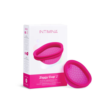Intimina Ziggy Cup 2 - Extra-Thin Reusable Menstrual Disc, Period Cup, Disposable Menstrual Cup INTIMINA Au supplements