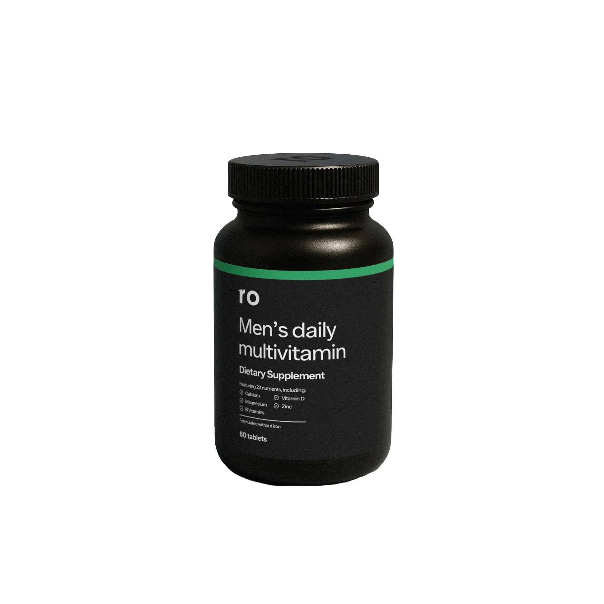 Ro Daily Multivitamin for Men | Supports Physical Activity, Brain + Heart Health, and Immune System with 23 Key Nutrients Including Calcium Ro Au supplements