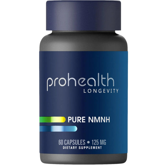 ProHealth Pure NMNH 125 mg | 60 Capsules | Next-Generation NAD+ Support with UthPeak™ Crystalline NMNH for Sustained Cellular Energy, Healthy Aging & Vitality | USA GMP-Manufactured ProHealthAU supplements