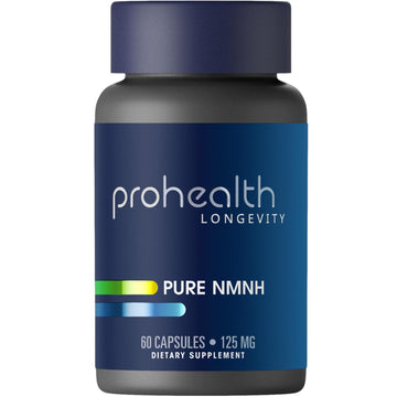 ProHealth Pure NMNH 125 mg | 60 Capsules | Next-Generation NAD+ Support with UthPeak™ Crystalline NMNH for Sustained Cellular Energy, Healthy Aging & Vitality | USA GMP-Manufactured ProHealth Au supplements