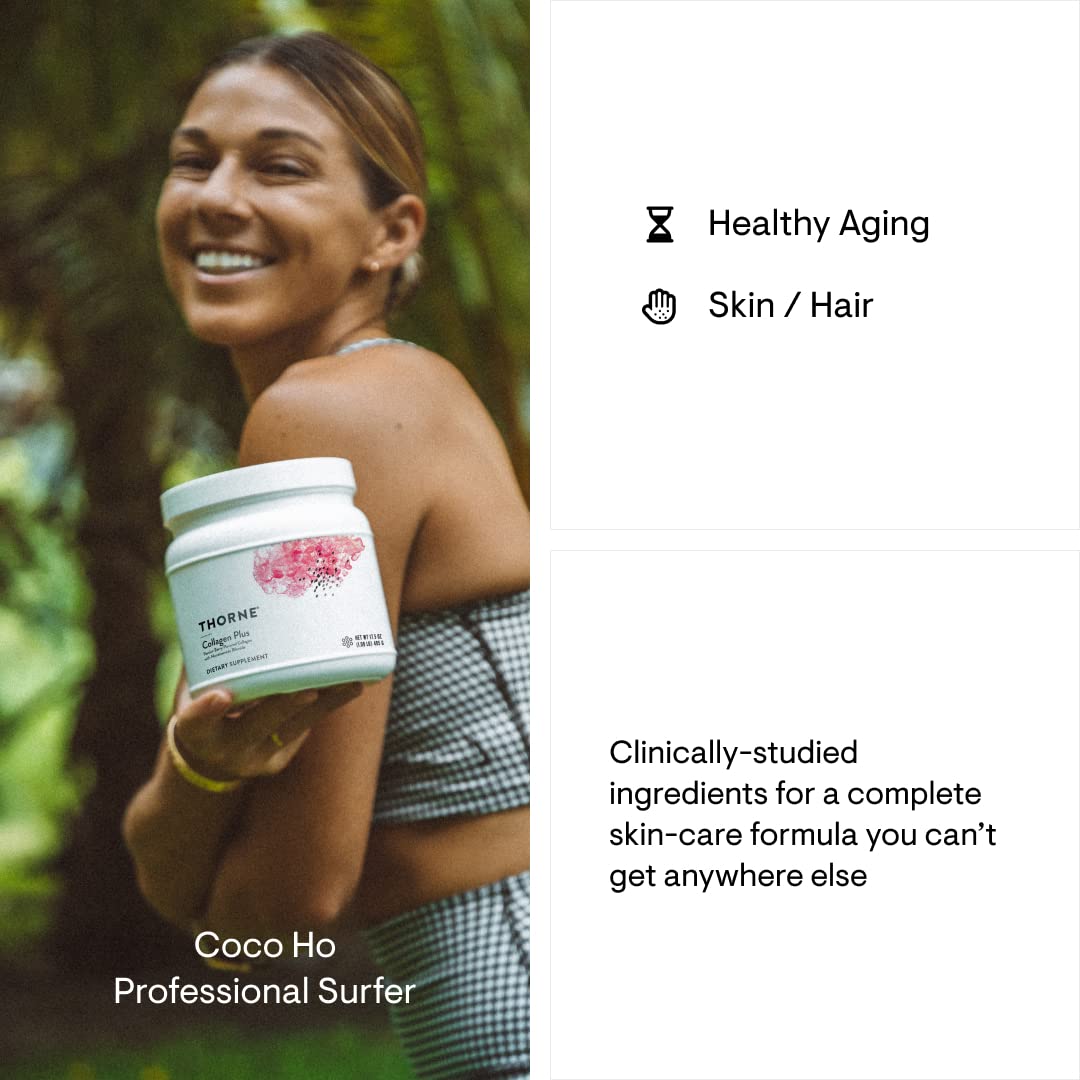 THORNE Collagen Plus - Collagen Peptides Powder with Nicotinamide Riboside THORNE Au supplements