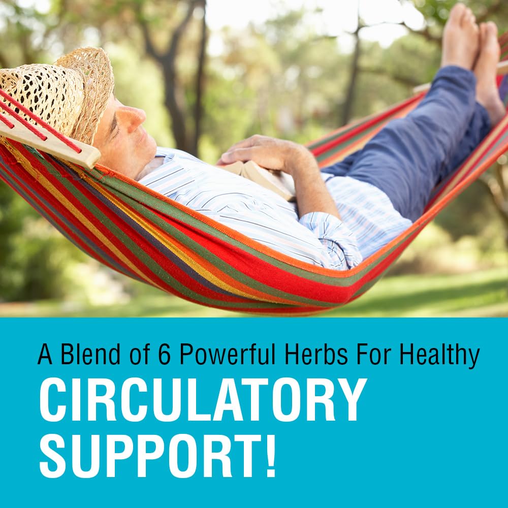 SOLARAY Circulation Blend SP-11B | Herbs & Cell Salt for Healthy Circulatory System Support | 50 Servings | 100 VegCaps SOLARAY Au supplements