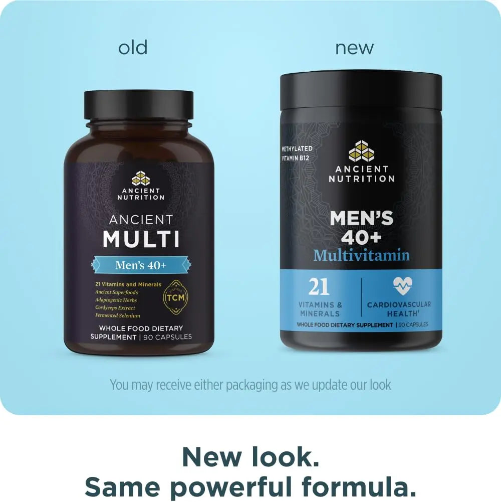Ancient Nutrition, Multivitamin Mens 40 Plus 3 Day, 90 Count Ancient Nutrition Au supplements