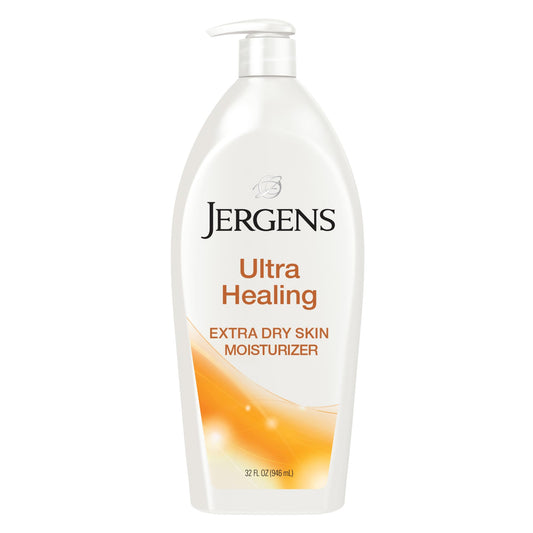 Jergens Ultra Healing Dry Skin Lotion, Hand and Body Moisturizer for Quick Absorption into Extra Dry Skin with Hydralucence Blend JergensUS supplements