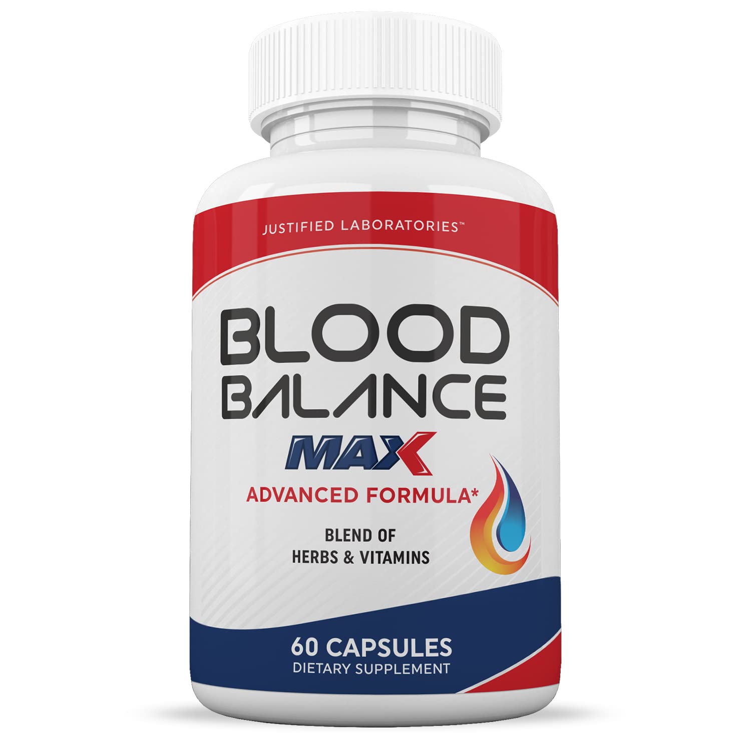 Justified Laboratories (3 Pack) Blood Balance Max 1295MG Supplement Pills 180 Capsules Justified Laboratories Au supplements