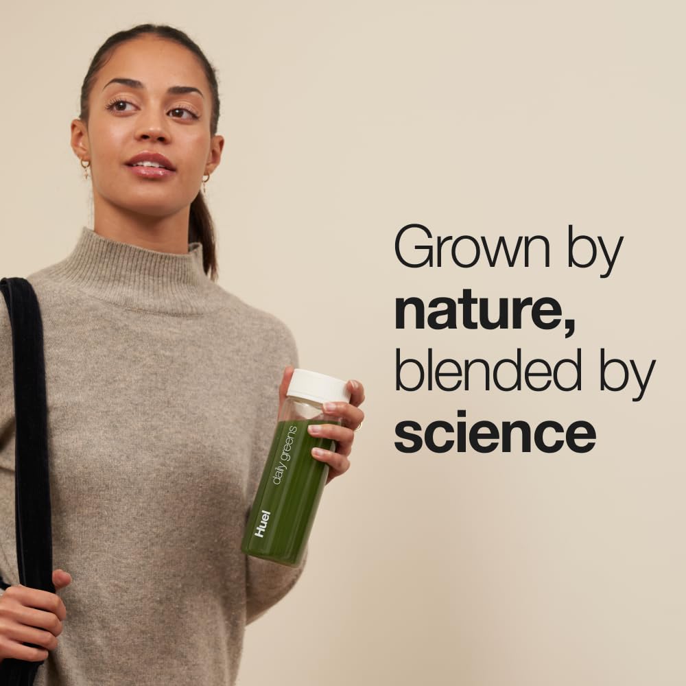 Huel Daily Greens | Superfood Greens Powder | 91 Vitamins, Minerals, and Wholefood Huel Au supplements