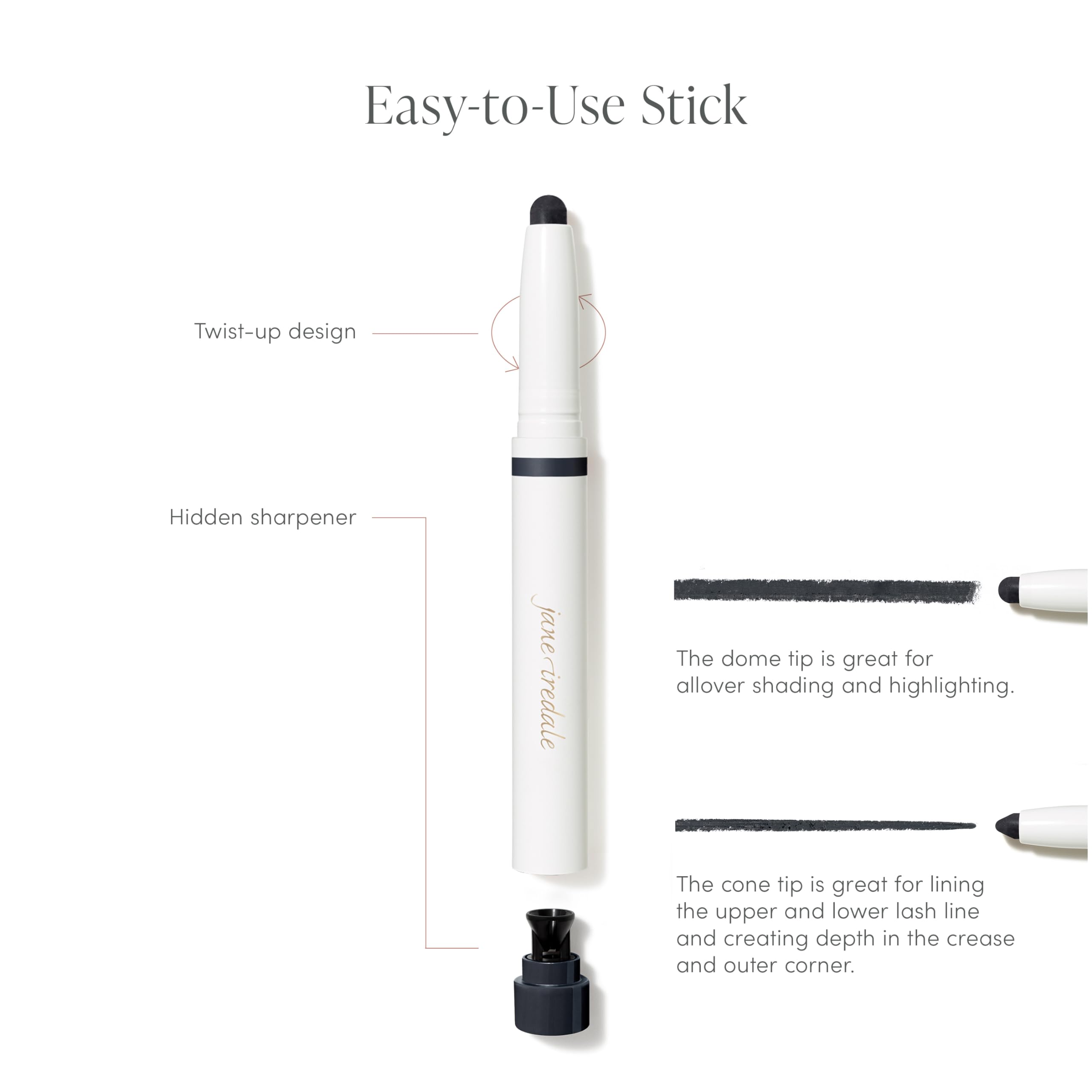 jane iredale ColorLuxe Eye Shadow Stick, Multi-Use Cream to Powder Formula with Sharpener, Highly Pigmented, Buildable, Long-Wear, Vegan, Cruelty-Free, Rosé jane iredale Au supplements