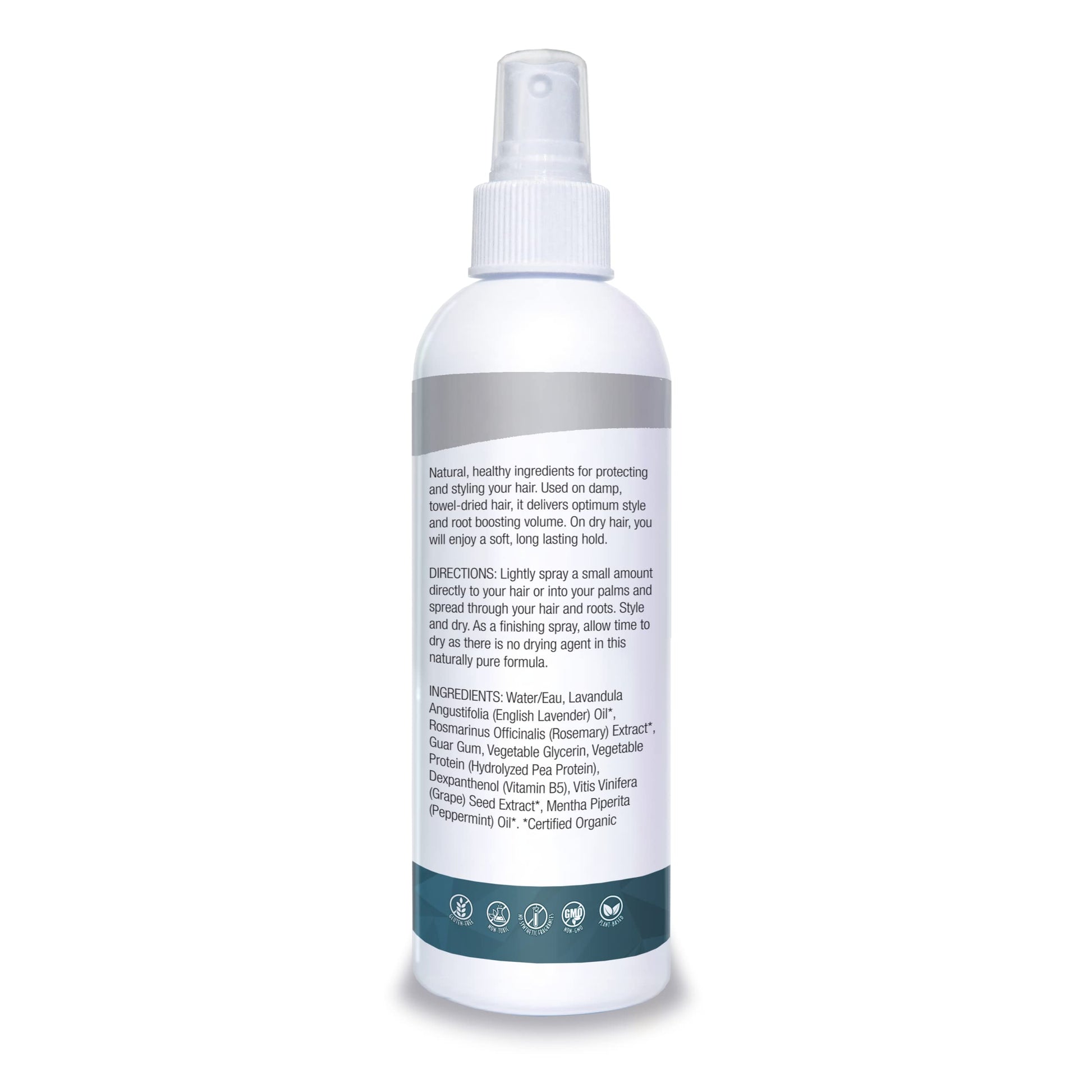 Organic Excellence Wild Mint Styling Spray, Alcohol-Free, pH Neutral, 8 Ounce Organic Excellence Au supplements