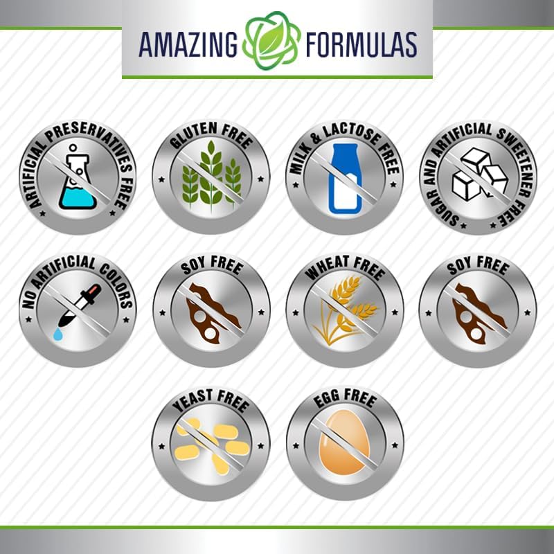 Amazing Formulas Women's One Multivitamin | Food Based | 150 Tablets, 5 Month Supply | Complete Blend of 40 Vitamins, Minerals & Probiotics Supplements | Non-GMO | Gluten-Free | Made in USA Amazing Nutrition Au supplements