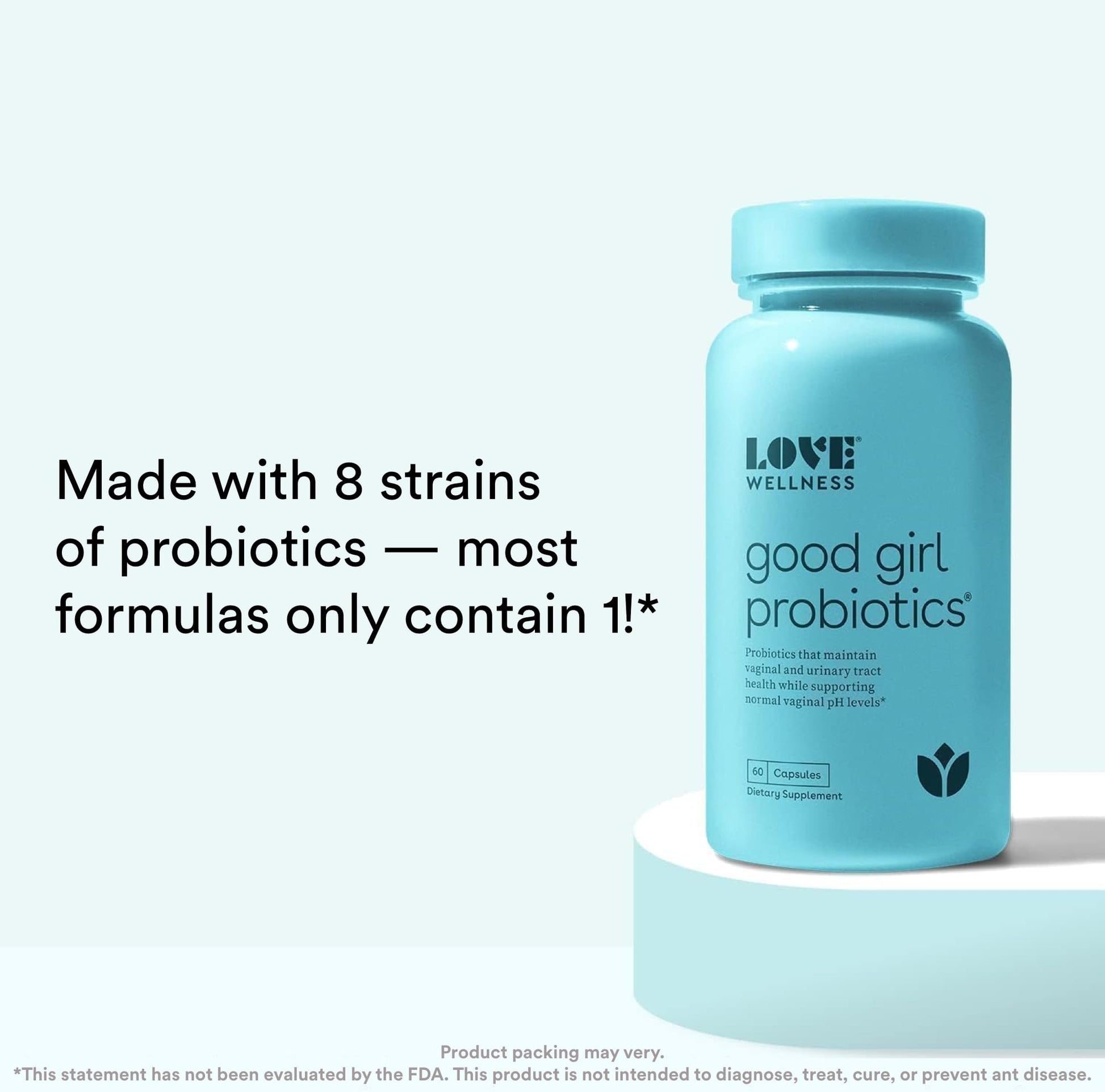 Love Wellness Good Girl Probiotics & The Killer | Vaginal pH Balance Supplement & Boric Acid Suppositories Love Wellness Au supplements
