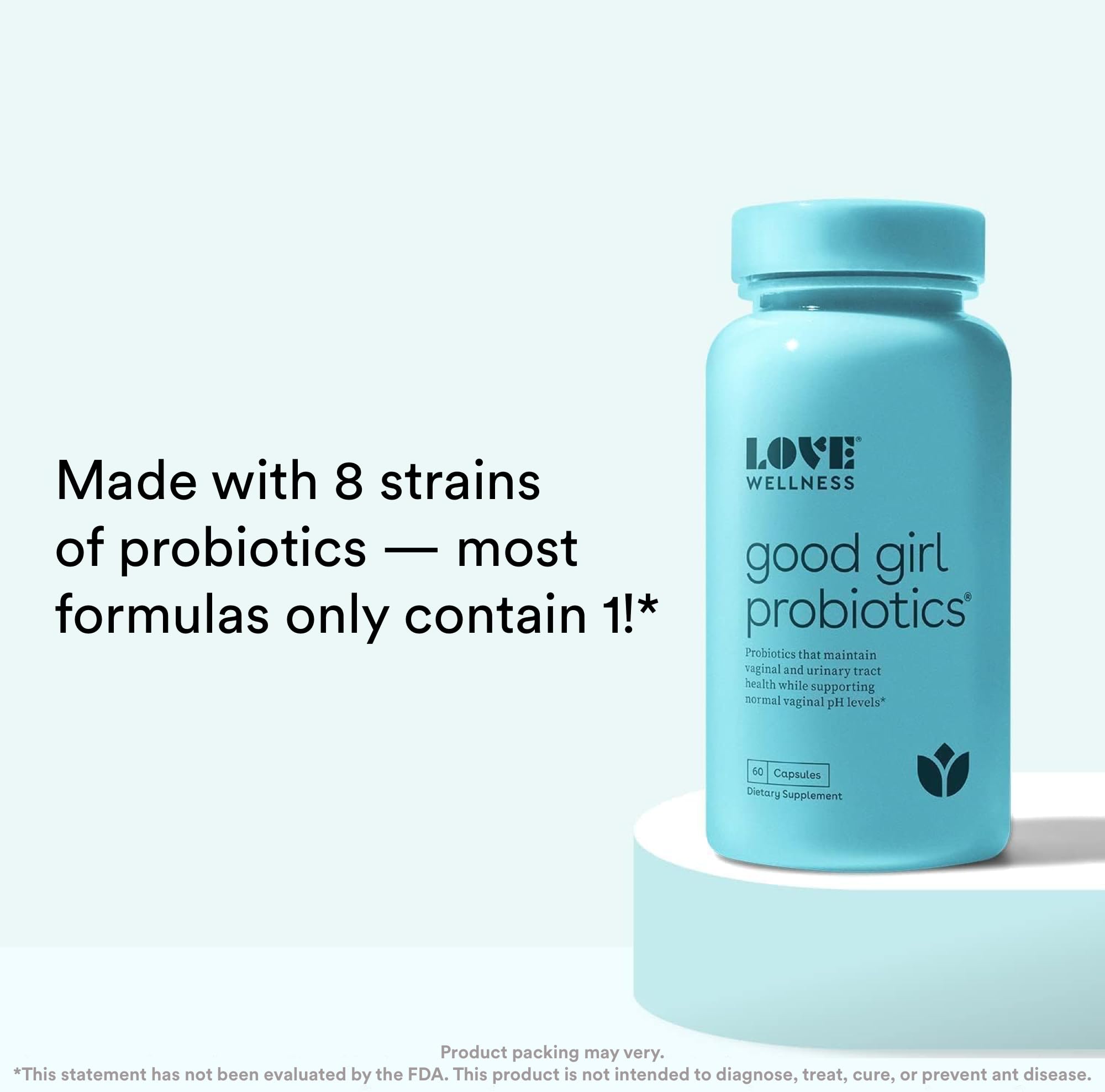 Love Wellness Good Girl Probiotics & The Killer | Vaginal pH Balance Supplement & Boric Acid Suppositories Love Wellness Au supplements
