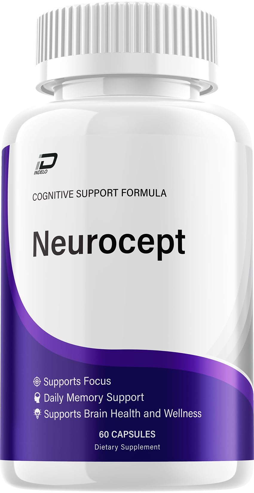 Neurocept Supplement Capsules – All Natural Maximum Strength Formula, Focus & Memory Support (60 Capsules) Indelo Au supplements