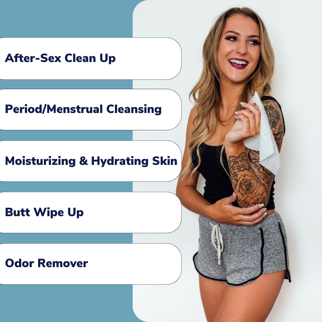 Royal Intimate Cleansing Feminine Wipes for Vaginal Hygiene, Personal Cleansing, Period Care Royal Au supplements