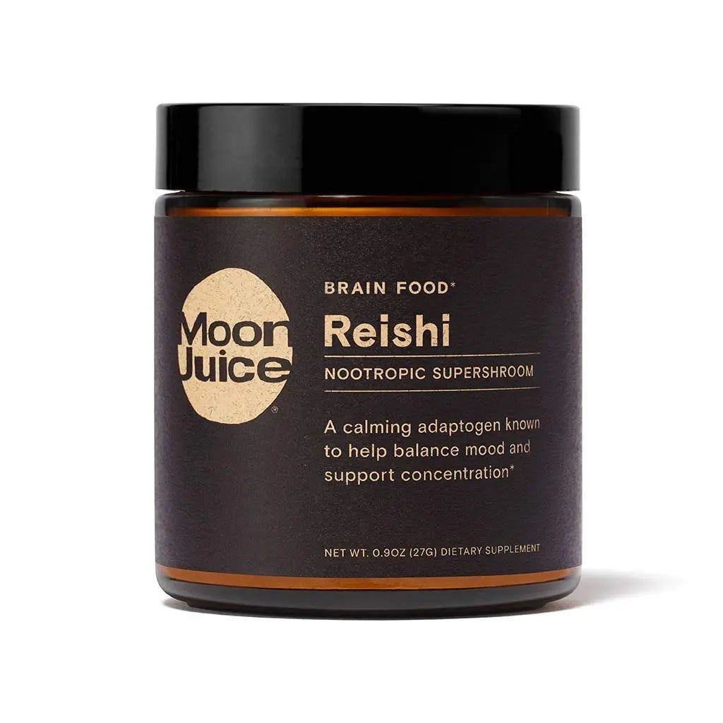 Reishi by Moon Juice - Organic Reishi Mushroom Powder Extract (700mg 1,3 and 1,6 Beta-Glucans per Serving) - Supports Mood, Concentration & Healthy Immune System - Vegan, Non-GMO (1.3oz) Moon Juice Au supplements