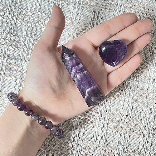 Goplemo Crystals and Healing Stones Gift Set, Amethyst Healing Crystals Set for Reiki Meditation Goplemo Au supplements