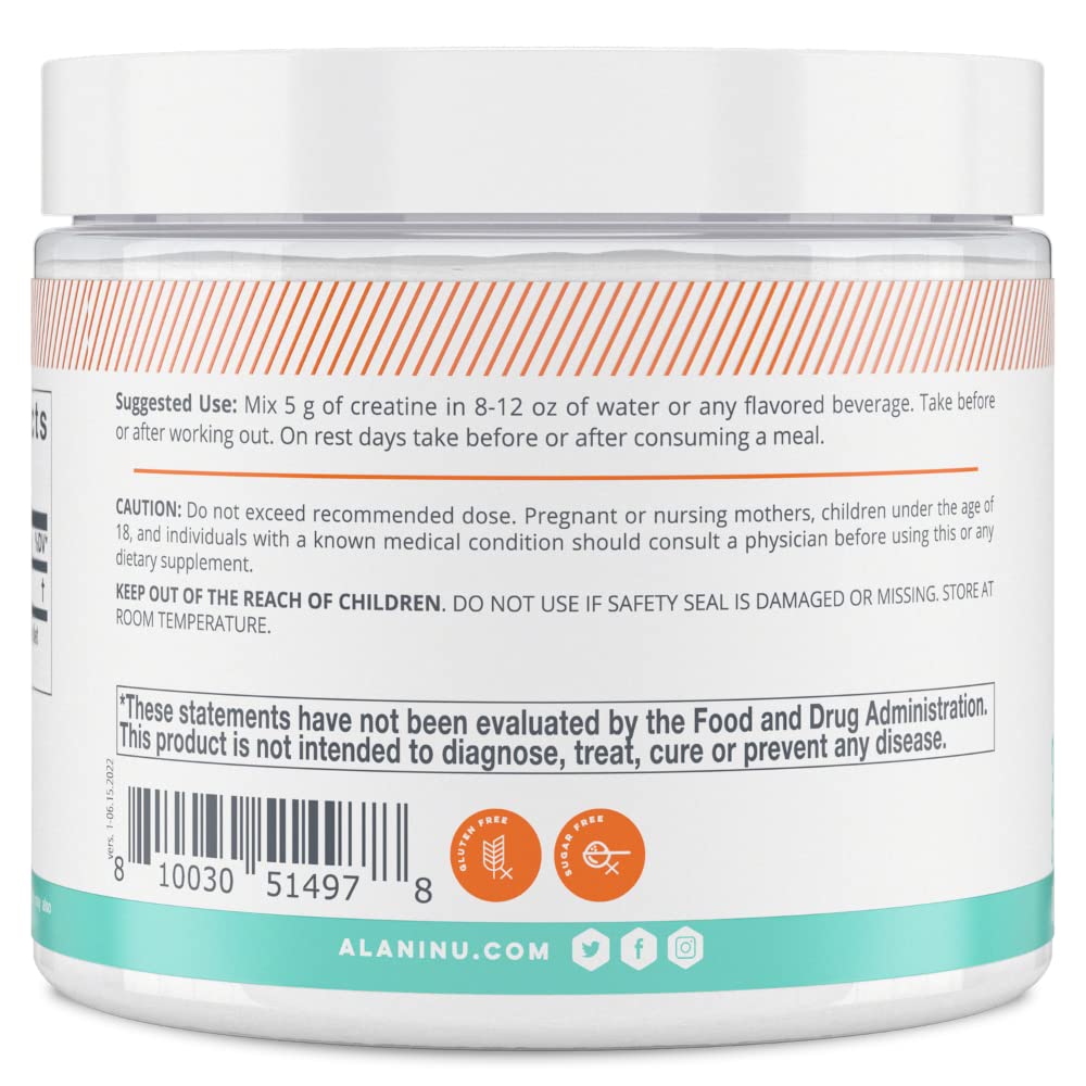Alani Nu Creatine Monohydrate Powder and Pre Workout Breezeberry Powder Bundle Alani Nu Au supplements