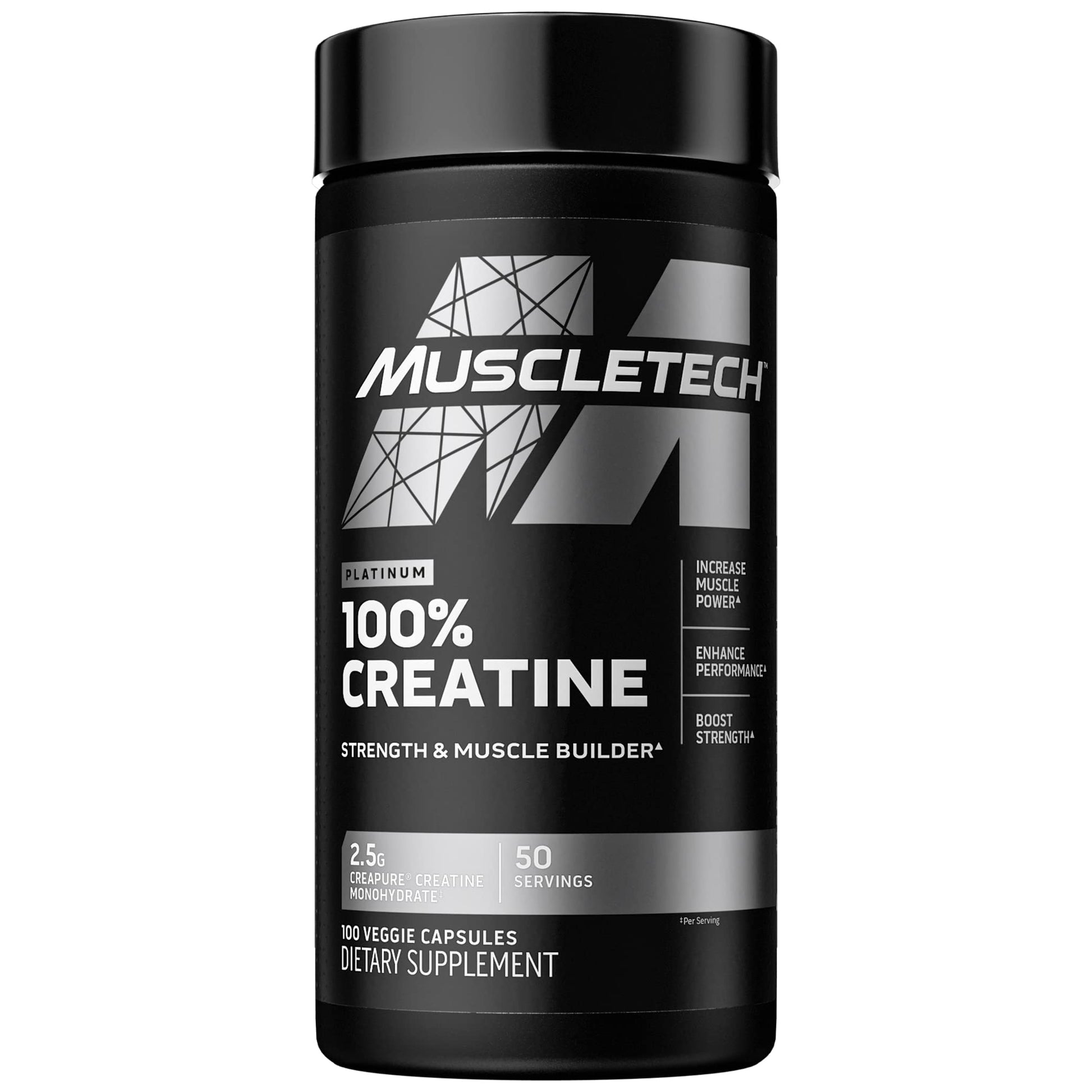 MuscleTech Platinum 100% Creatine Pills | Creatine Monohydrate Pill| | Muscle Recovery MuscleTech Au supplements