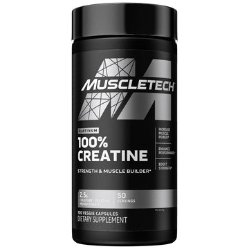 MuscleTech Platinum 100% Creatine Pills | Creatine Monohydrate Pill| | Muscle Recovery MuscleTech Au supplements