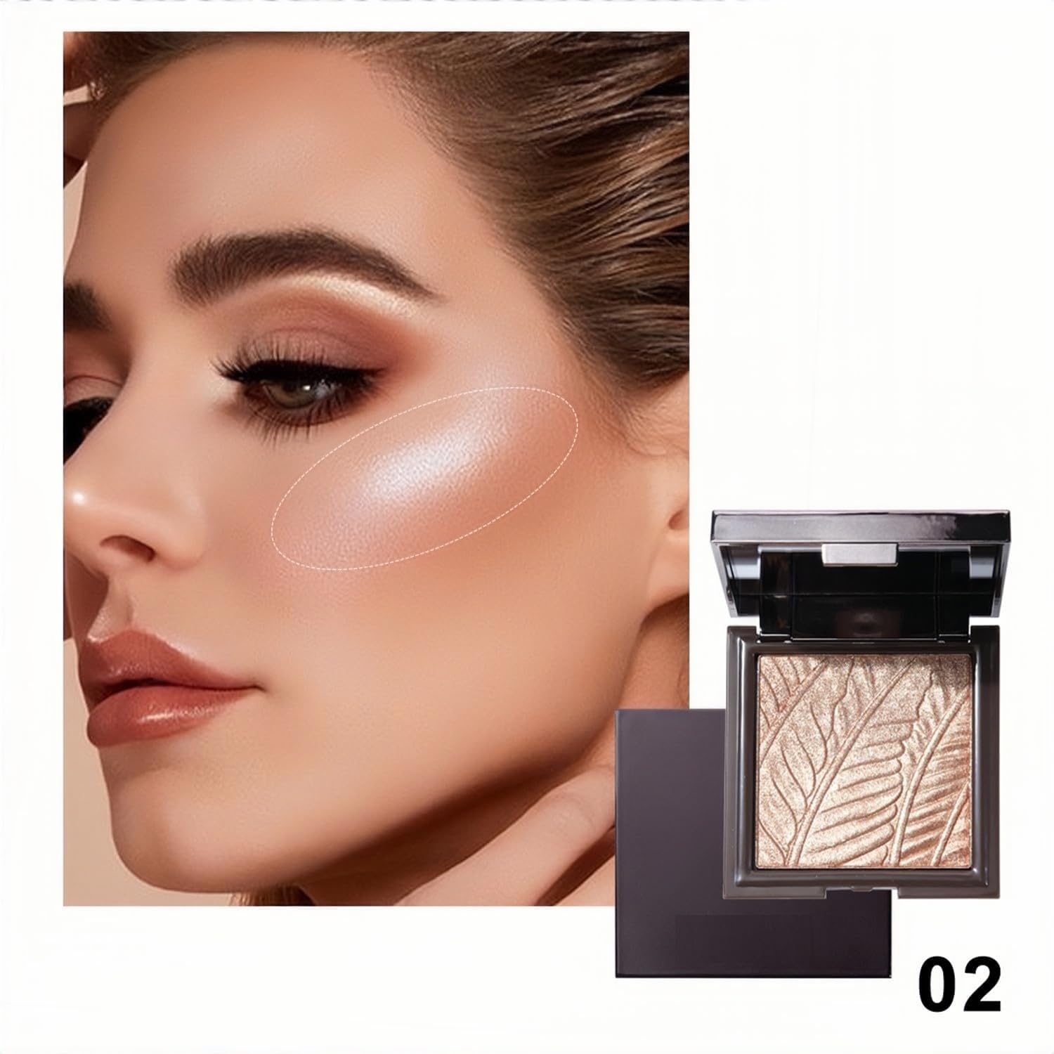 Melemando Face Sculpting Contour Palette 6 Colors Smooth Cream Matte Contour Pressed Powder Lightweight and Easy to Blend Contour Makeup (Color 02) Melemando Au supplements