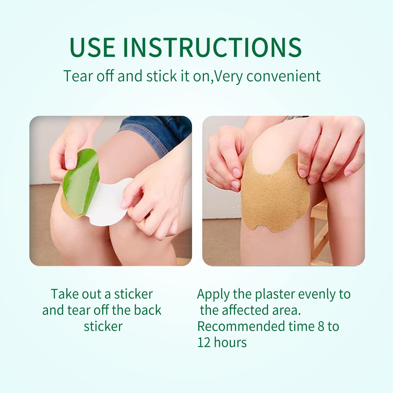 Knee Patch 72 Pcs, for The Relief of Muscle Pain in Joints, Neck and Shoulders, Long-Lasting Warm Knee Patches Maengve Au supplements