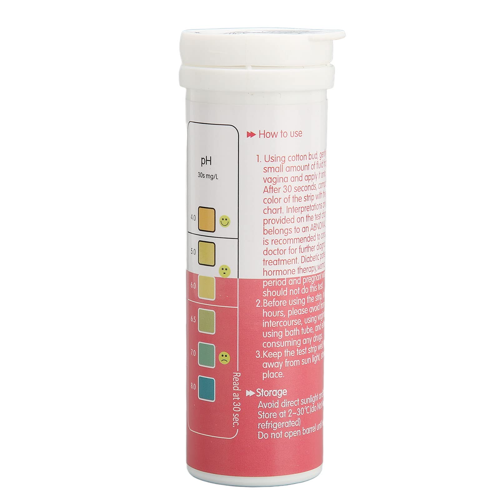 100pcs inal Health PH Test Strips Disposable Intimate Health Avoid Infection Accurate Acidity DOACT Au supplements