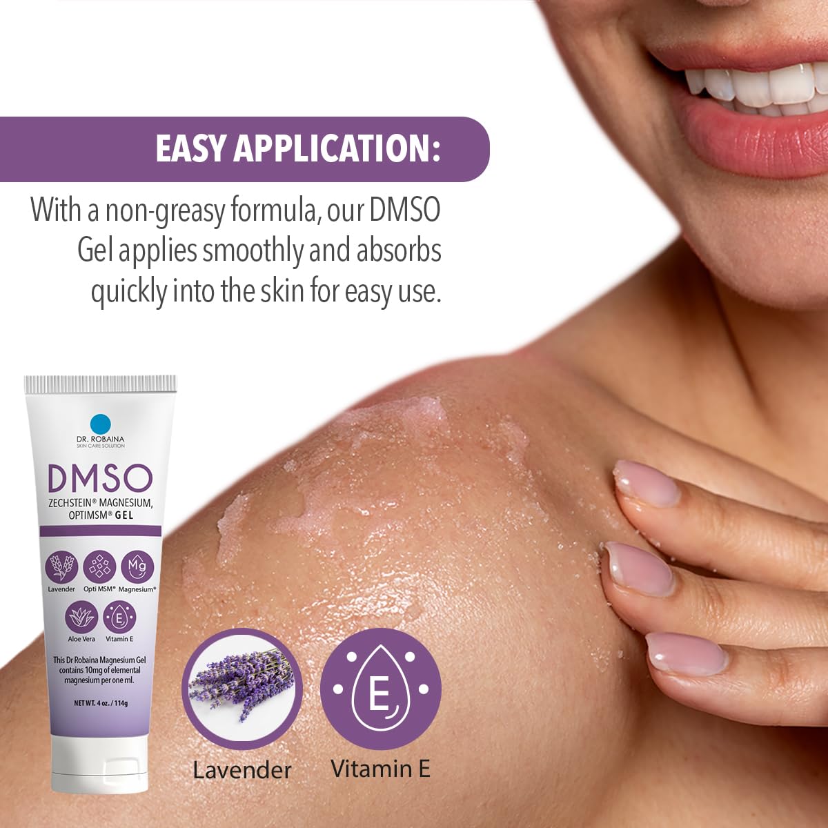 Dr. Robaina DMSO Lavender Gel Dr. Robaina Au supplements