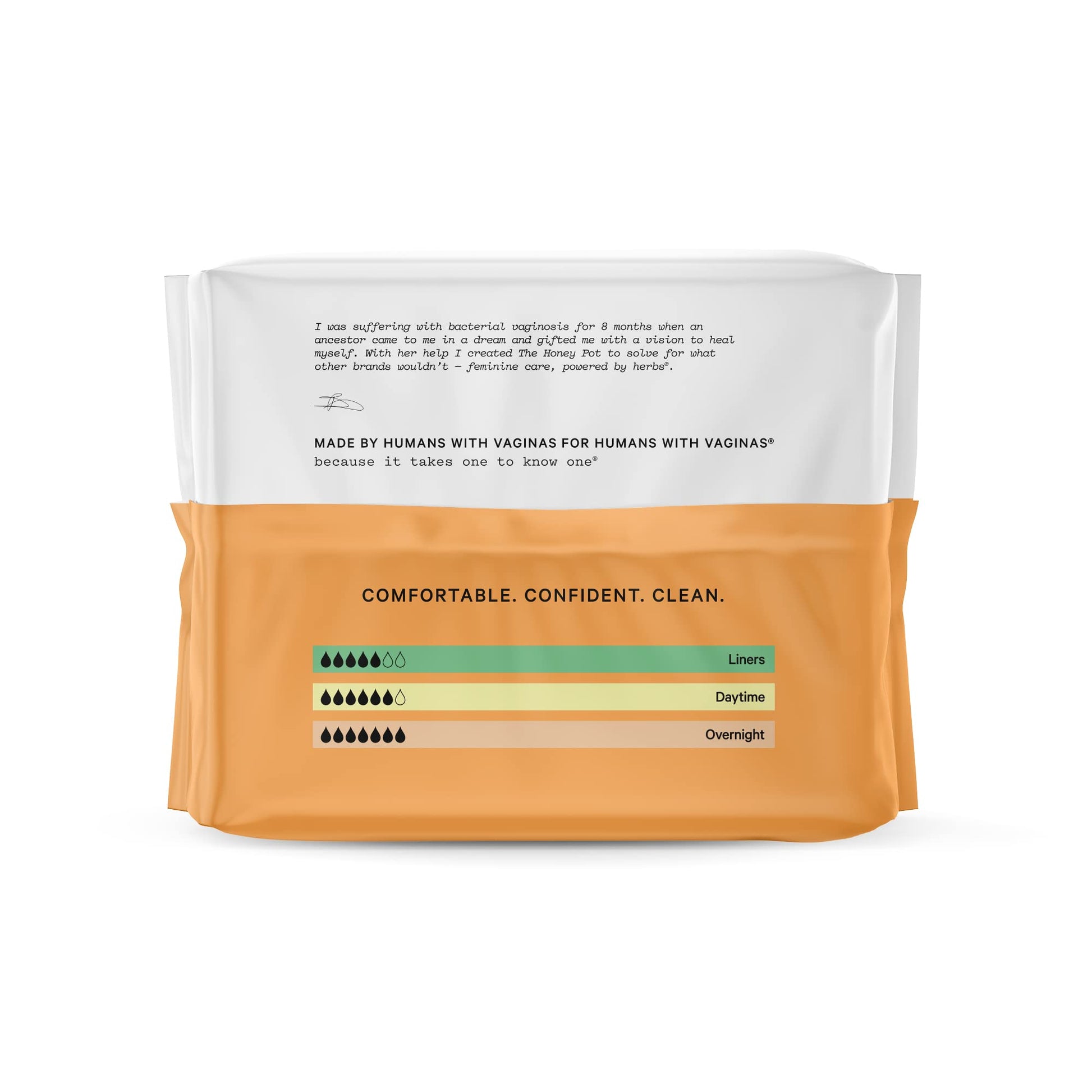 The Honey Pot Company - Herbal Overnight Heavy Flow Pads w/Wings - Organic Pads for Women The Honey Pot Company Au supplements