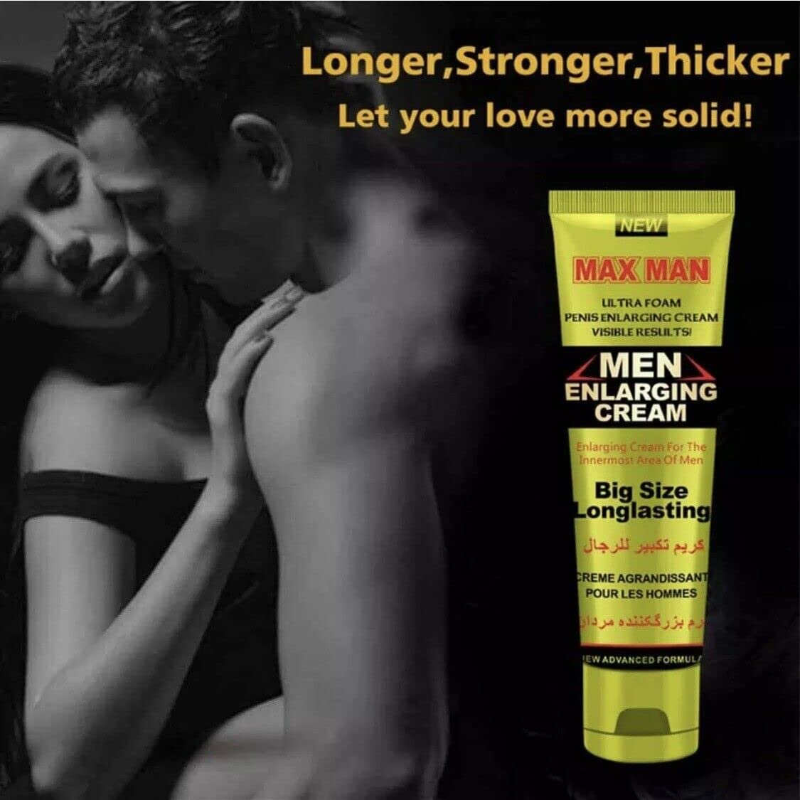 Male Enlargemenet Cream, Men Private Part Enalrgement Essential Cream Men's Energy Screum Larger FunDiscount shop Au supplements