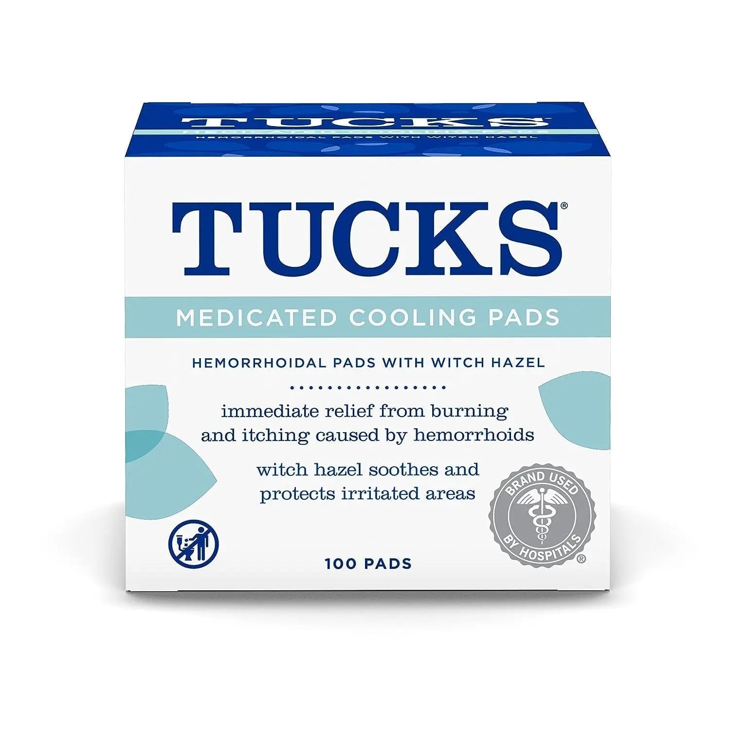 TUCKS Medicated Cooling Pads, 100 Count – Hemorrhoid Pads with Witch Hazel, Cleanses Sensitive Areas, Protects from Irritation, Hemorrhoid Treatment, Medicated Pads Used by Hospitals TUCKS Au supplements