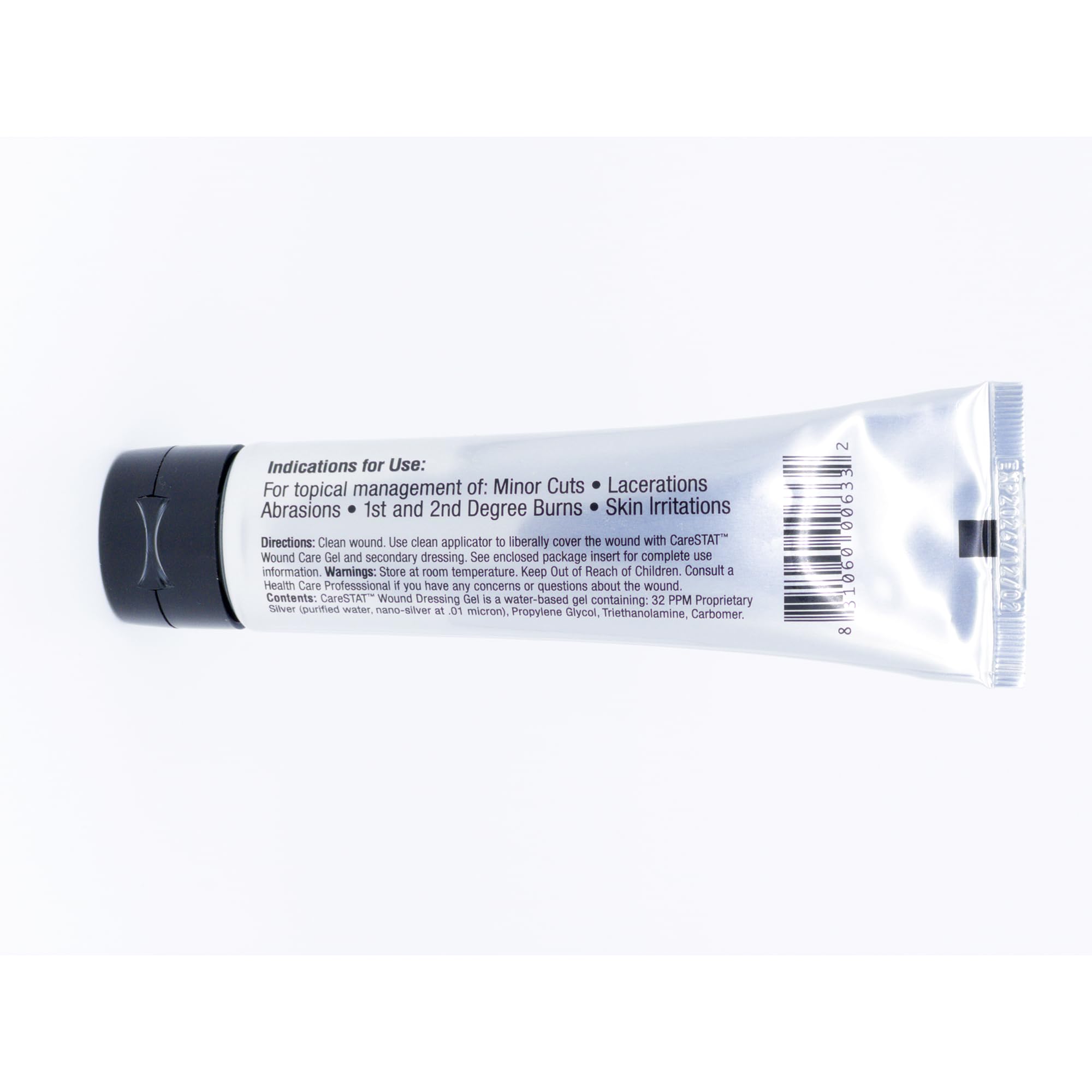 CareSTAT First Aid Kit Gel | 32 PPM Silver Healing Wound Dressing Solution | SilverSol Ag₄ CareSTAT Au supplements