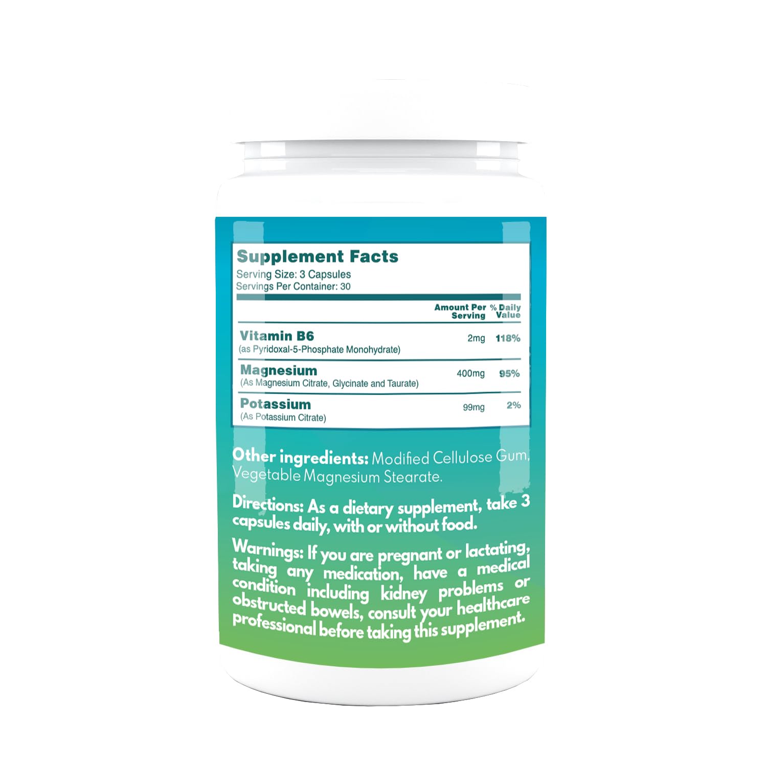 VAL Triple Magnesium Complex 400mg (Glycinate, Taurate & Citrate) for Muscle Relaxation, Sleep & Calm Energy, Vegan, Non-GMO, 90 Capsules VAL Au supplements